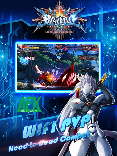 BlazBlue RR game hành động cuộc cảnh với cốt truyện hấp dẫn từ IP cùng tên BlazBlue 3