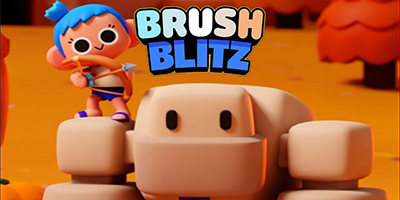 Brush Blitz cho bạn so tài chiến thuật với người chơi khác trong việc phá hủy lâu đài của nhau