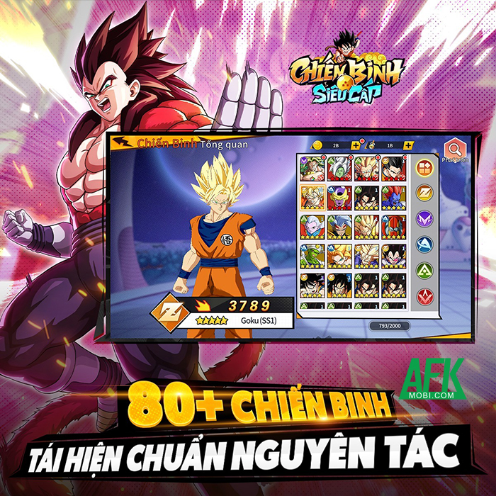 Chiến Binh Siêu Cấp game đấu tướng chiến thuật lấy chủ đề Dragon Ball về Việt Nam 0