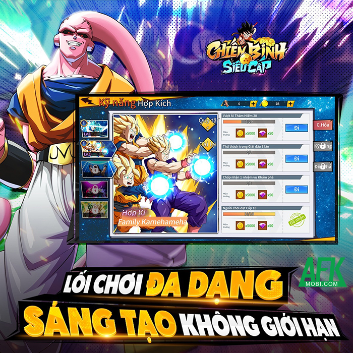 Chiến Binh Siêu Cấp game đấu tướng chiến thuật lấy chủ đề Dragon Ball về Việt Nam 1