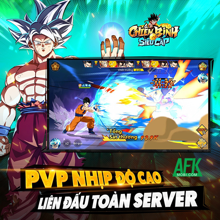 Chiến Binh Siêu Cấp game đấu tướng chiến thuật lấy chủ đề Dragon Ball về Việt Nam 2