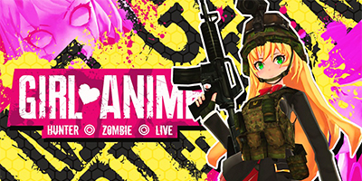 Nhập vai nữ sinh trung học và bắt đầu săn zombie với game Girl Anime Hunter Zombie Live