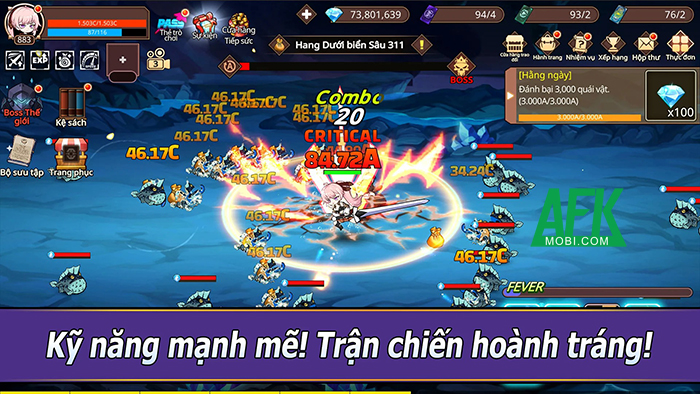 Bắt đầu cuộc hành trình phiêu lưu ẩm thực với game Hero & Frying Pan: Idle RPG Sim 0