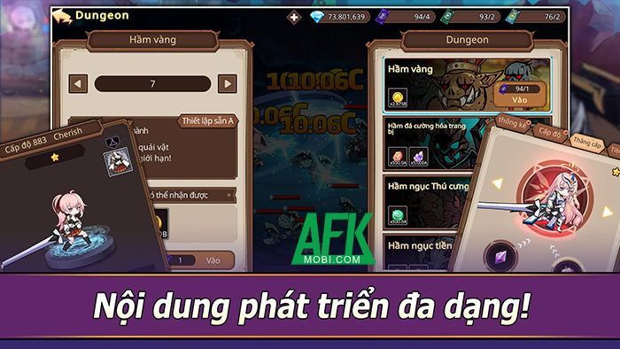 Bắt đầu cuộc hành trình phiêu lưu ẩm thực với game Hero & Frying Pan: Idle RPG Sim 3