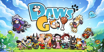 Paws Go! game phòng thủ với sự kết hợp giữa loài chó và chủ đề đa vũ trụ