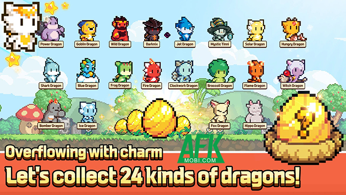 Pixel Dragon Knights: Idle RPG game nhàn rỗi với phong cách đồ họa pixel ngộ nghĩnh 3