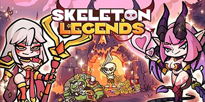 Skeleton Legends game nhàn rỗi cho game thủ triệu tập các chiến binh khô lâu