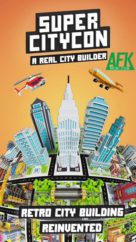 Xây dựng thành phố mơ ước của chính bạn tại game mô phỏng Super Citycon: City Builder 0