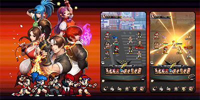 THE KING OF FIGHTERS AFK game đấu tướng rảnh tay chủ đề Quyền Vương