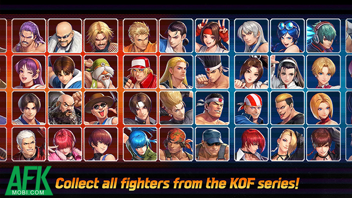 THE KING OF FIGHTERS AFK game đấu tướng rảnh tay chủ đề Quyền Vương 4