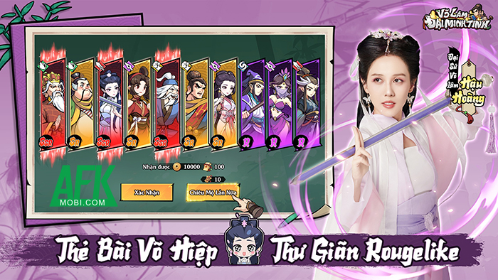 tinh - Võ Lâm Đại Minh Tinh game Kim Dung lối chơi Tháp phòng kết hợp Đấu tướng về Việt Nam Afkmobi-volamdaiminhtinh-02