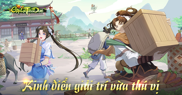 RPG tiên hiệp Gặp Lại Tiêu Dao chính thức ra mắt! Tải game quay thưởng nhận xe máy Vision 1