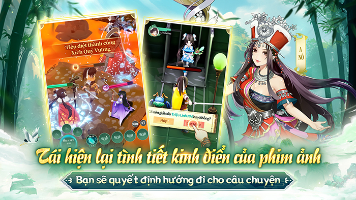 RPG tiên hiệp Gặp Lại Tiêu Dao chính thức ra mắt! Tải game quay thưởng nhận xe máy Vision 3