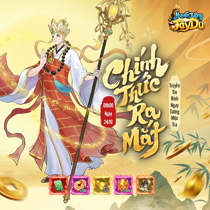 Tổng hợp gift code game Huyễn Tưởng Tây Du mới nhất trong tháng 1