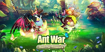 Ant Wars: Treasure Hunt cũng là lối chơi mở rương nhưng mà được thể hiện qua đánh bài!