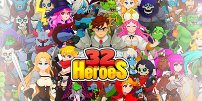 32 Heroes game nhàn rỗi cho người chơi xây dựng đội hình lên đến tối đa 32 anh hùng