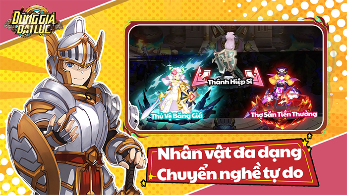 Dũng Giả Đại Lục thế giới Fantasy Cơ giáp, Phép thuật và Rồng đang chờ đợi bạn khám phá 1