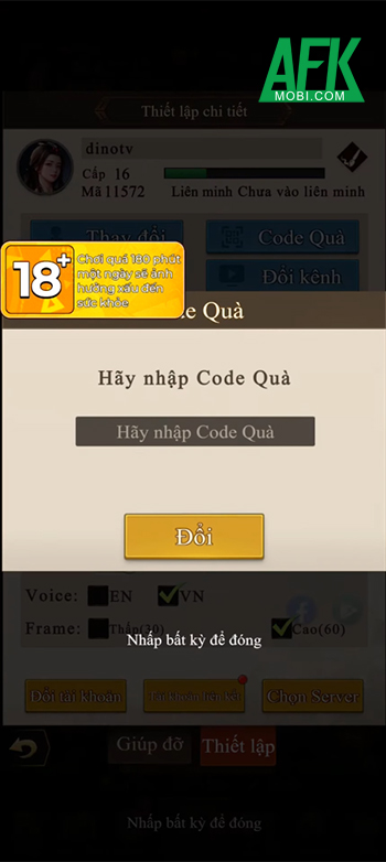 Tổng hợp gift code game Chúa Công Chạy Mau mới nhất trong tháng 0