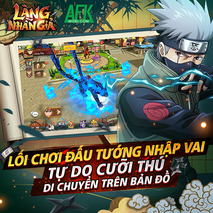 Làng Nhẫn Giả game Naruto loạn chiến 3D cập bến thị trường Việt Nam 1