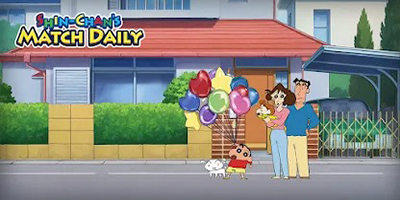 Dọn dẹp ngôi nhà cùng cậu bé bút chì với game casual giải đố Shin Chan’s Match Daily