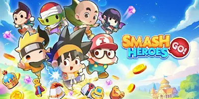 Smash Heroes GO! game nhàn rỗi kết hợp mở rương mang chủ đề đa vũ trụ độc đáo