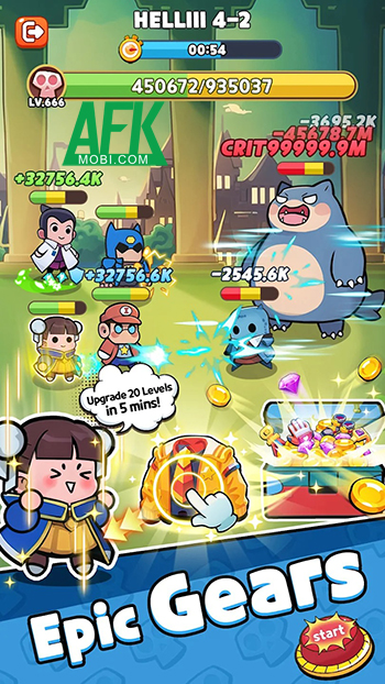 Smash Heroes GO! game nhàn rỗi kết hợp mở rương mang chủ đề đa vũ trụ độc đáo 0