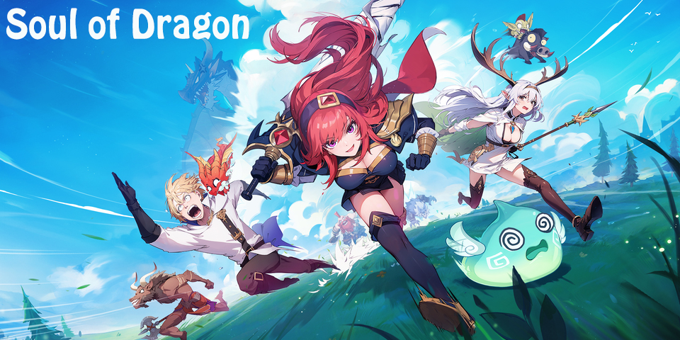 Soul of Dragon game đấu tướng kết hợp yếu tố phiêu lưu với đồ họa anime 3D đẹp mắt