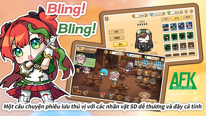 Bảo vệ thế giới cùng những cô nàng lính đánh thuê chibi trong game Tag Tag Survival 2