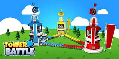 Tower Battle: Connect Towers game chiến thuật với lối chơi vẽ đường quân chạy đơn giản