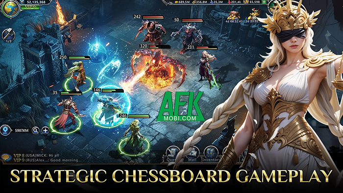 War and Magic: Kingdom Reborn với lối chơi độc đáo kết hợp giữa yếu tố SLG và đấu cờ 1