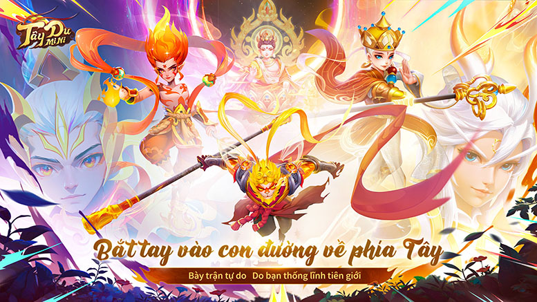 Game nhập vai đánh theo lượt Tây Du Mini cập bến làng game Việt 4