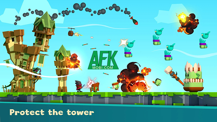 Tower Rush: Survival Defense game phòng thủ có sự kết hợp của yếu tố roguelike 0