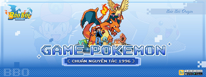 Bùng nổ trải nghiệm cùng Bảo Bối Origin tựa game Pokemon chuẩn nguyên tác sắp ra mắt 0