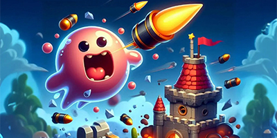 Chống lại các đợt quái vật chất nhầy trong game phòng thủ Blob Attack: Tower Defense