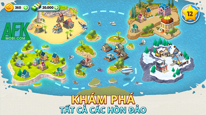 Cosy Town: Build Explore mời game thủ bắt đầu hành trình xây dựng một thị trấn yên bình 3