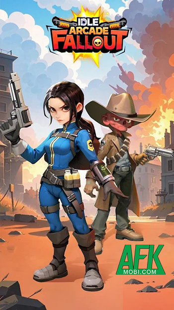 Bắt đầu hành trình khám phá thế giới sau ngày tận thế tại game Idle Arcade: Fallout 0