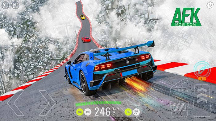 Mega Ramp Car - Jumping Test game mô phỏng lái xe vượt chướng ngại vật 0