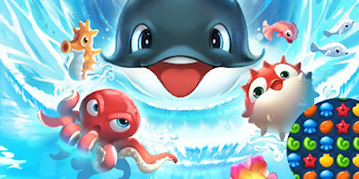 Ocean Blast Party game giải đố match-3 lấy chủ đề về thế giới đại dương kỳ diệu