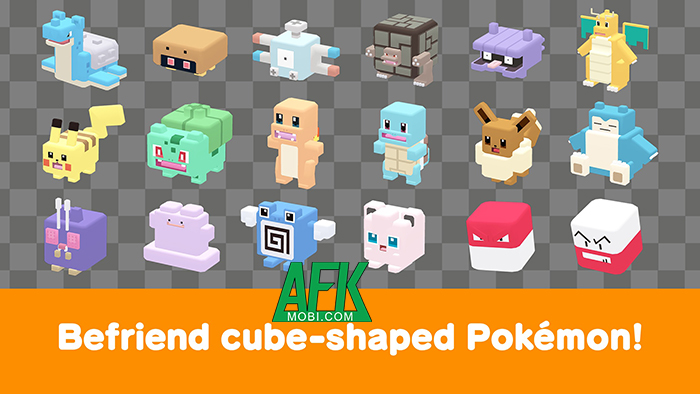 Khám phá thế giới Pokémon được tái hiện dưới dạng khối lập phương tại Pokémon Quest 2