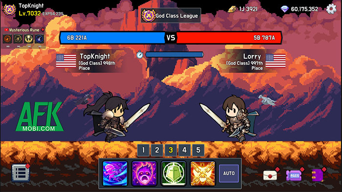 Strongest Knight Idle PVP