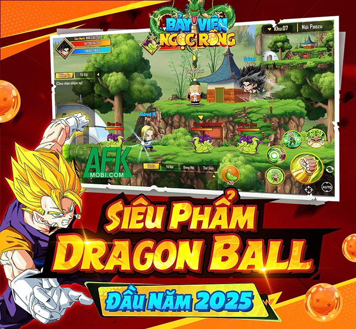 Bảy Viên Ngọc Rồng game Dragon Ball mới toanh sắp trình làng giới game thủ Việt 3