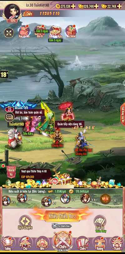 Soi sức mạnh phe Tào Ngụy trong game Chân Vương 3Q Mobile 0