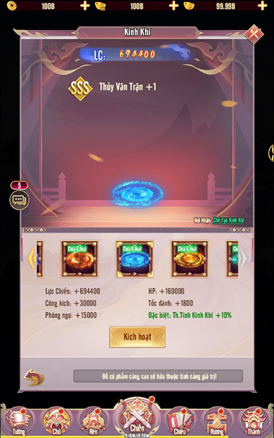 Ngắm nhìn kho thời trang đồ sộ trong game nhập vai đấu tướng chiến thuật Chân Vương 3Q 6