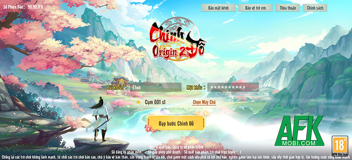 Chinh Đồ Origin 2 - EFUN tựa game nhập vai Quốc Chiến kinh điển nay đã trở lại trên mobile 1