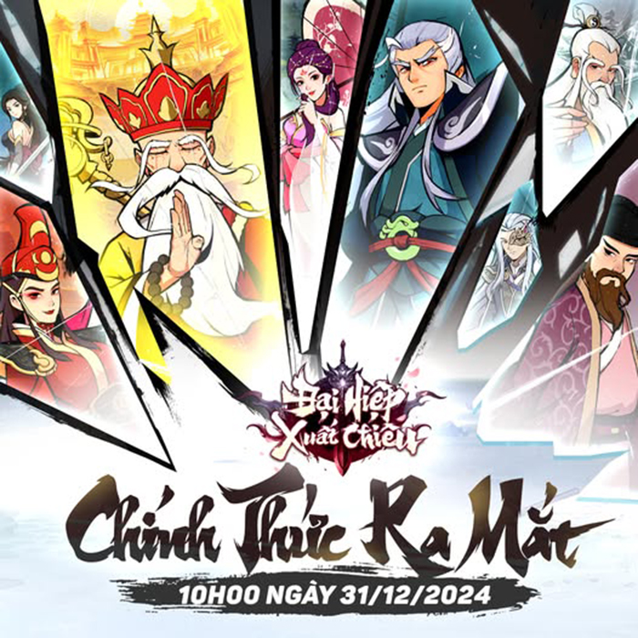 Game đấu tướng chiến thuật màn hình ngang Đại Hiệp Xuất Chiêu chính thức ra mắt 0