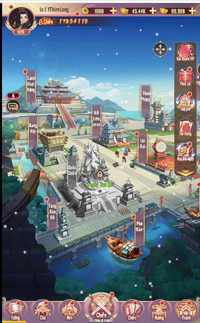 Soi lớp đồ hoạ trẻ trung đậm chất thiếu niên anh hùng của game mobile Chân Vương 3Q 5