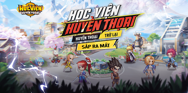 Học Viện Huyền Thoại game anime/manga đa vũ trụ cập bến làng game Việt