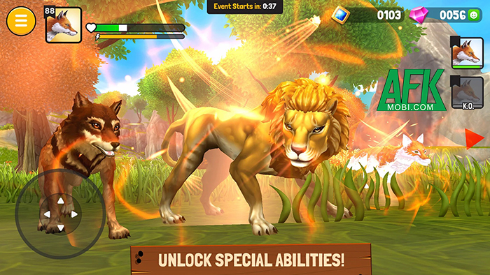 Hóa thân động vật và bước vào thế giới hoang dã với Animal Kingdoms: Wild Sim MMO 2