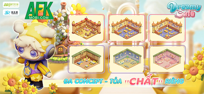 Dreamy Cafe game mô phỏng kinh doanh nhà hàng cập bến Việt Nam 2