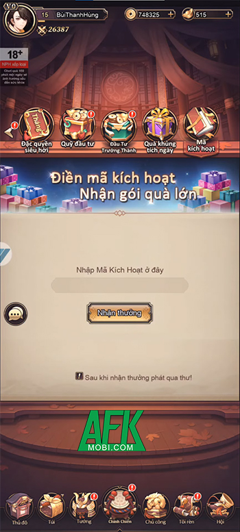 Tổng hợp gift code game Tam Quốc Chí Dị Thế mới nhất trong tháng 0